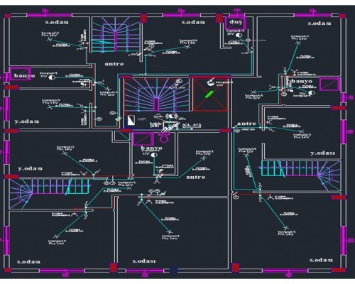 Elektrik İç Tesisat Projesi