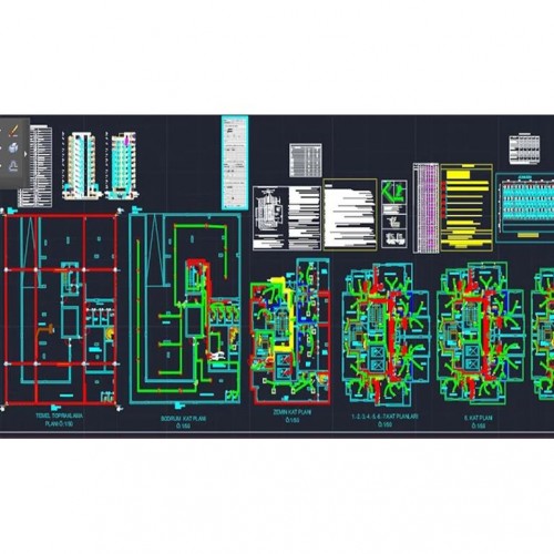 Elektrik ve Mekanik Ruhsat Projeler Çizim Bedelleri Elektrik ve Mekanik Ruhsat Projeler Çizim Bedelleri